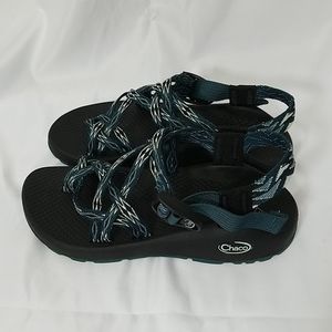 angular teal chacos